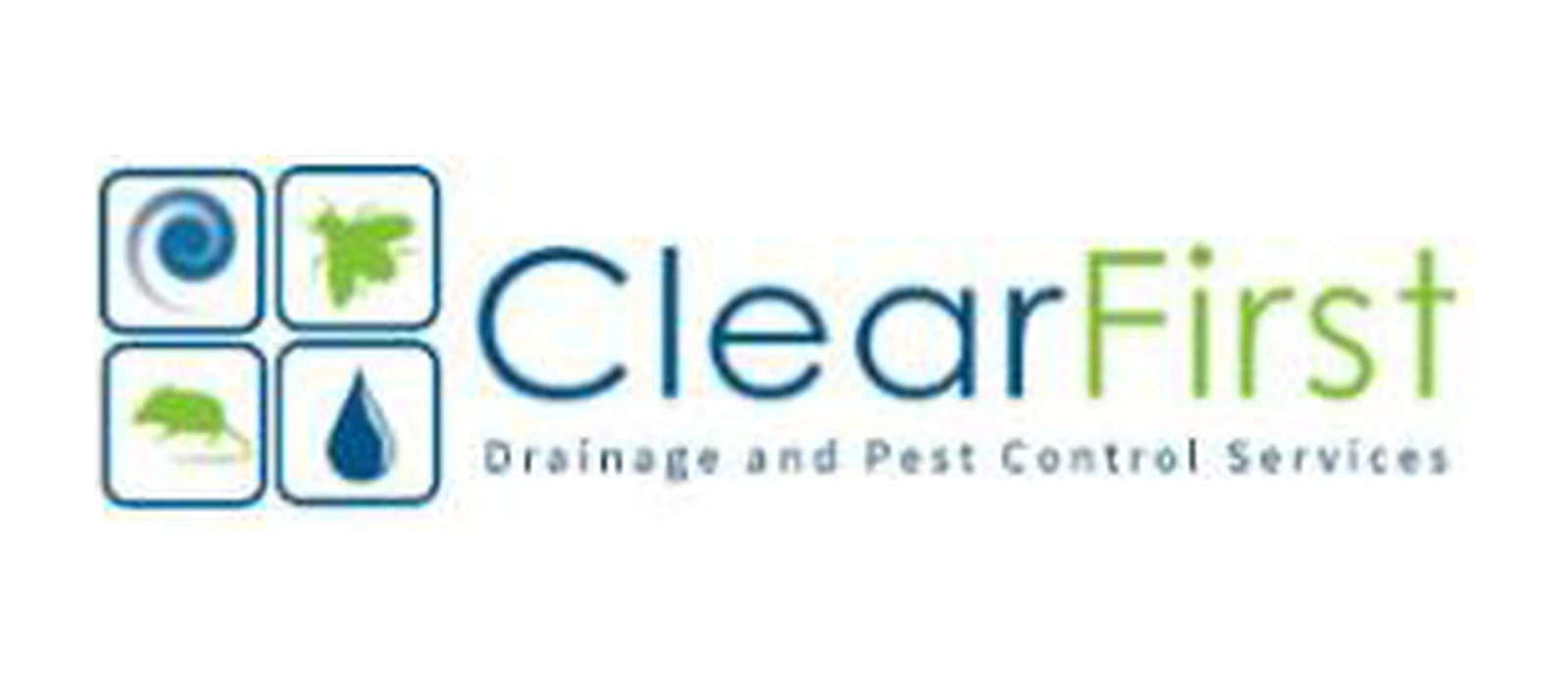 The ClearFirst Pest Control logo as it was before the redesign